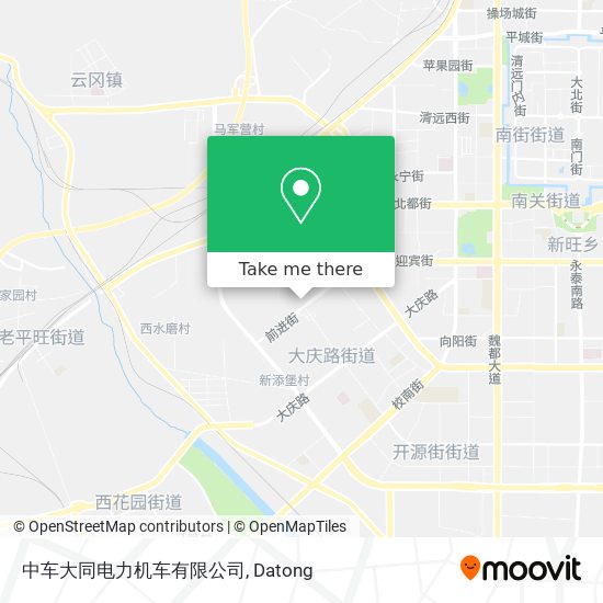 中车大同电力机车有限公司 map