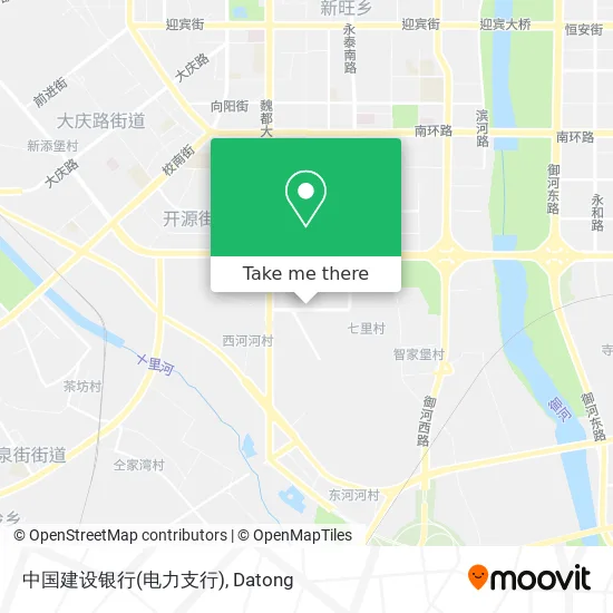 中国建设银行(电力支行) map