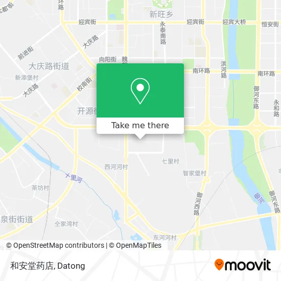 和安堂药店 map
