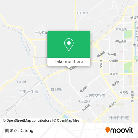 同泉路 map