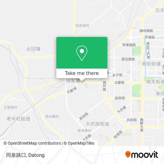 同泉路口 map