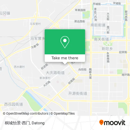 桐城怡景-西门 map