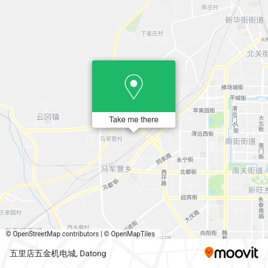 五里店五金机电城 map