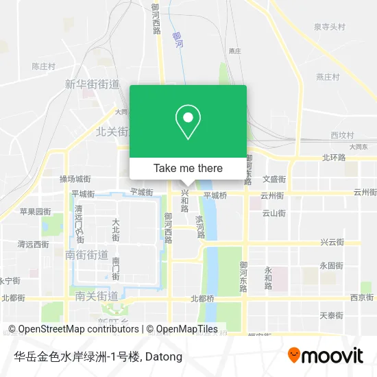 华岳金色水岸绿洲-1号楼 map
