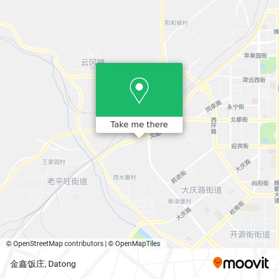 金鑫饭庄 map