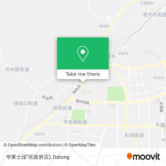 华莱士(矿区政府店) map