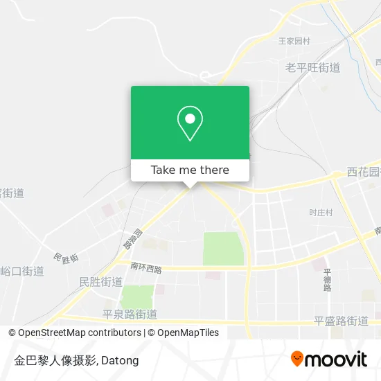 金巴黎人像摄影 map