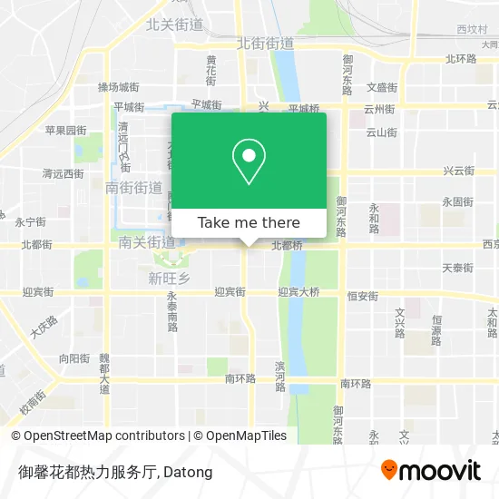 御馨花都热力服务厅 map