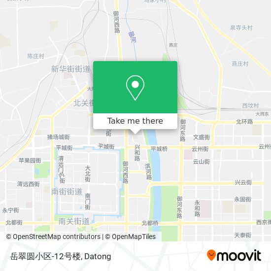 岳翠圆小区-12号楼 map