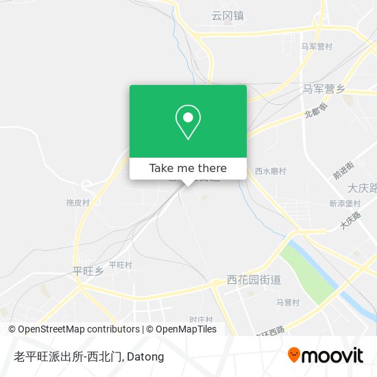 老平旺派出所-西北门 map