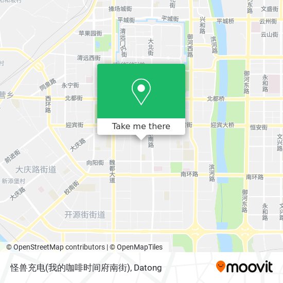 怪兽充电(我的咖啡时间府南街) map