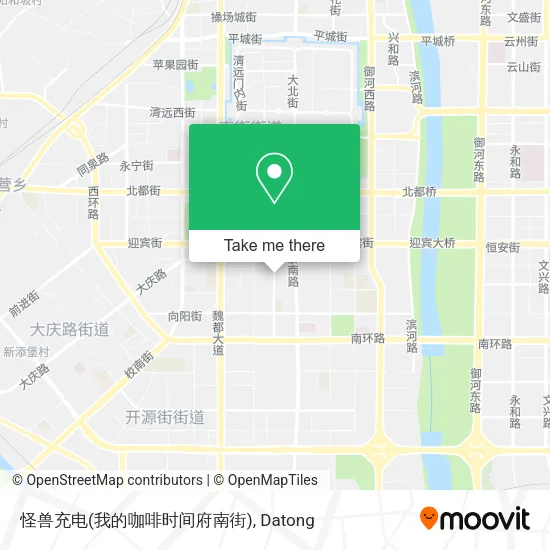怪兽充电(我的咖啡时间府南街) map
