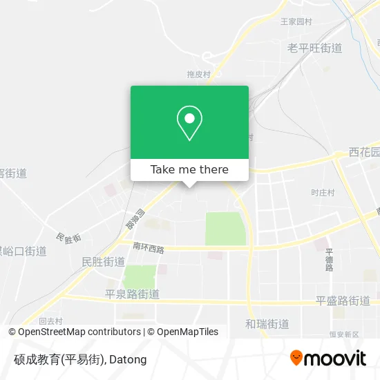硕成教育(平易街) map