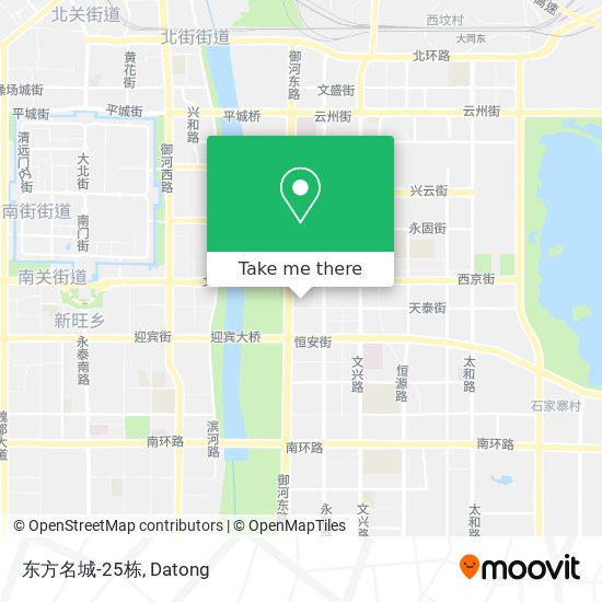 东方名城-25栋 map