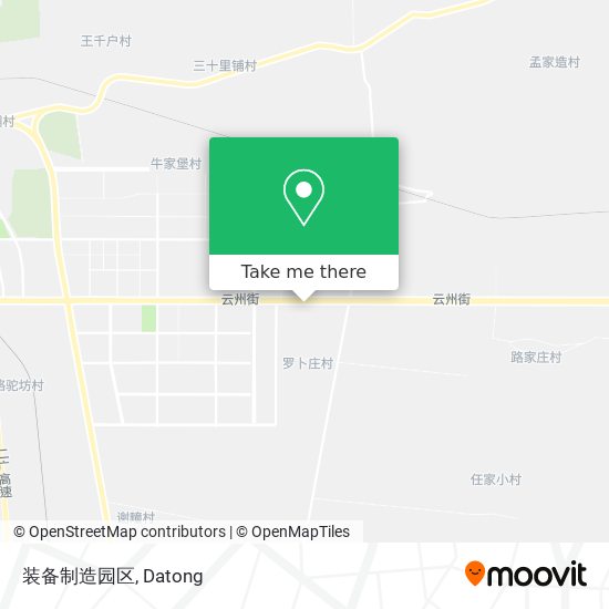 装备制造园区 map