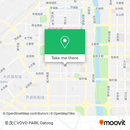 星茂汇VOVO PARK map