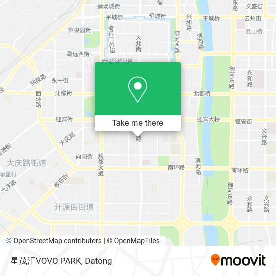 星茂汇VOVO PARK map