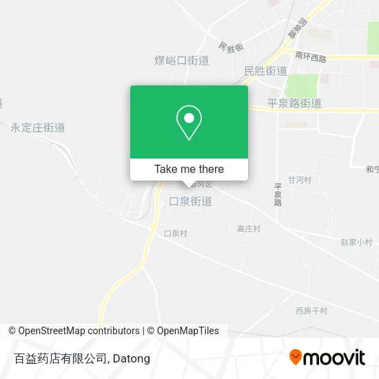 百益药店有限公司 map