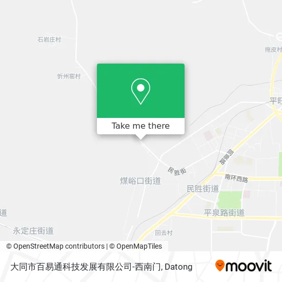 大同市百易通科技发展有限公司-西南门 map