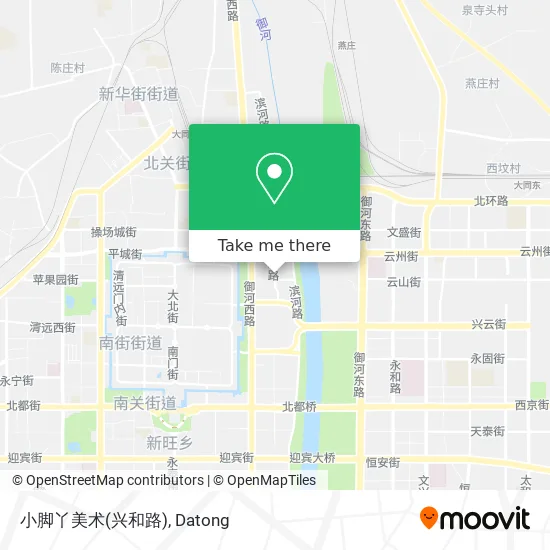 小脚丫美术(兴和路) map