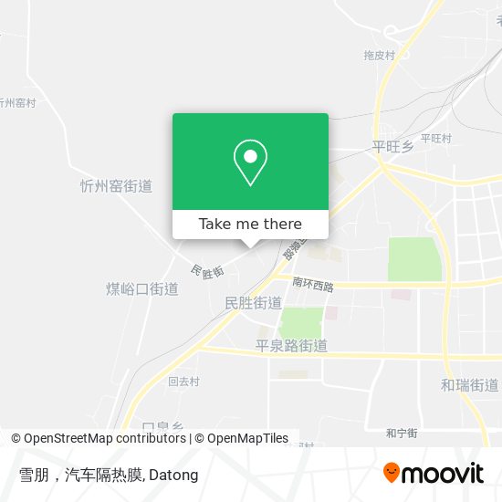 雪朋，汽车隔热膜 map