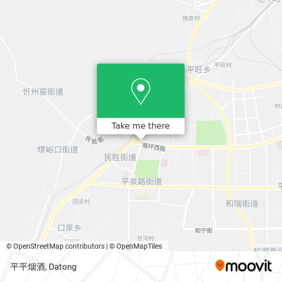 平平烟酒 map