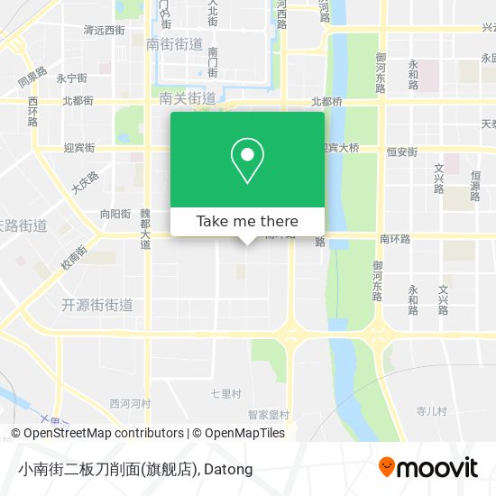 小南街二板刀削面(旗舰店) map