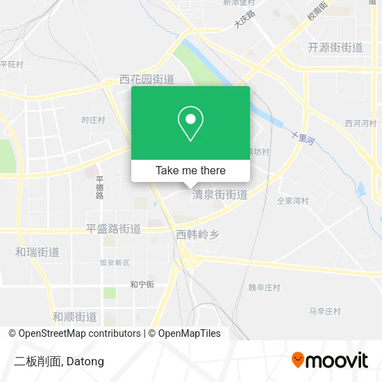 二板削面 map