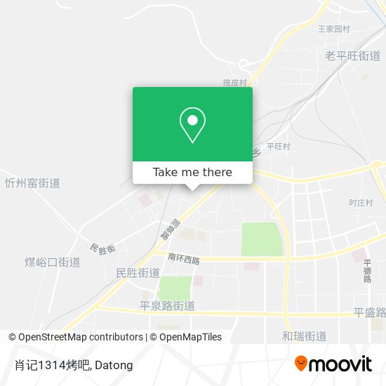 肖记1314烤吧 map