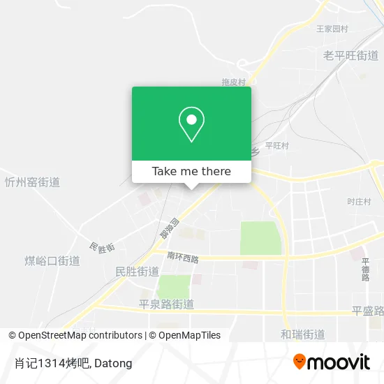 肖记1314烤吧 map
