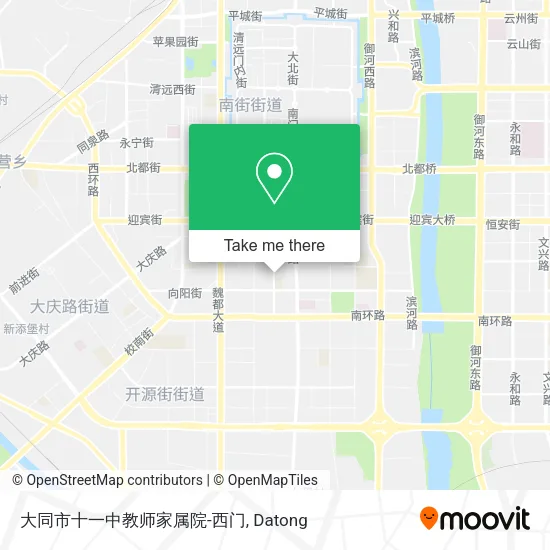 大同市十一中教师家属院-西门 map