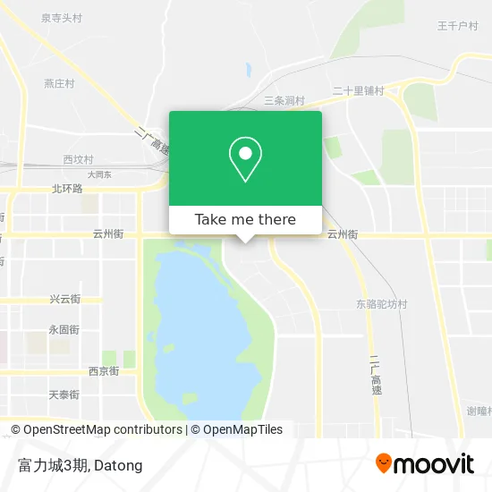 富力城3期 map