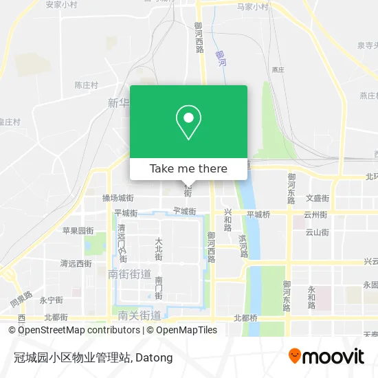 冠城园小区物业管理站 map