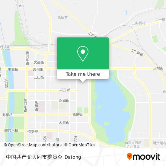中国共产党大同市委员会 map