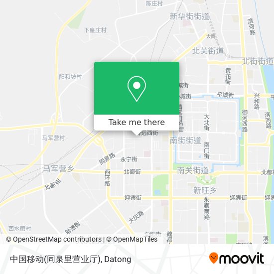 中国移动(同泉里营业厅) map