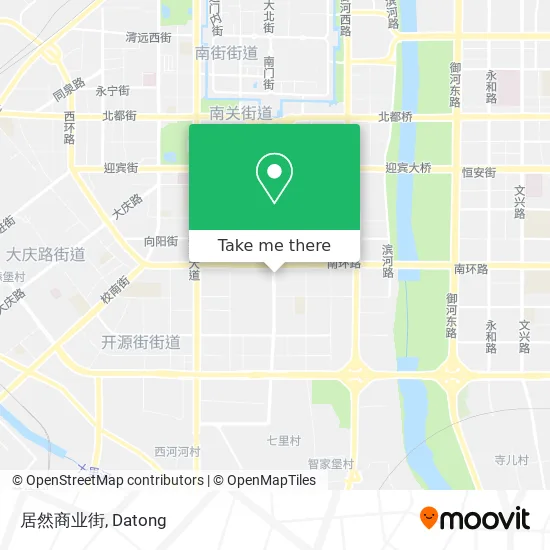 居然商业街 map