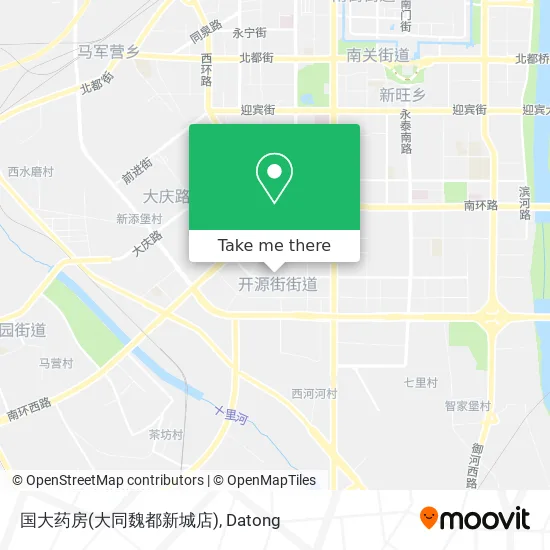 国大药房(大同魏都新城店) map