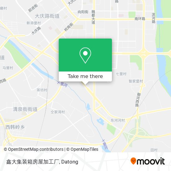 鑫大集装箱房屋加工厂 map