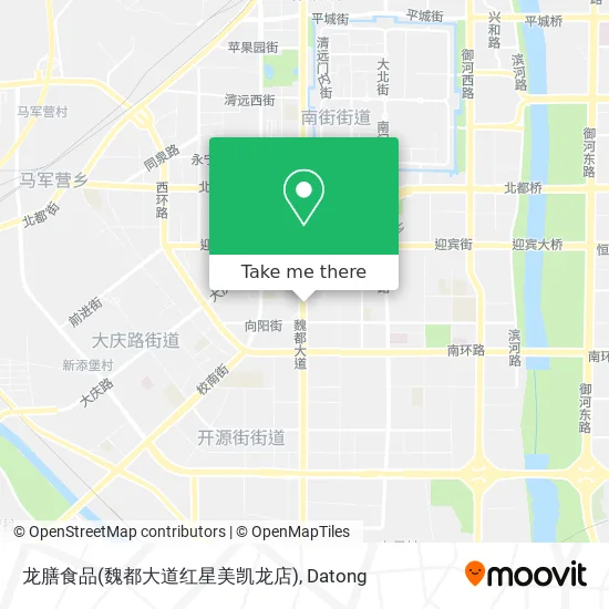龙膳食品(魏都大道红星美凯龙店) map