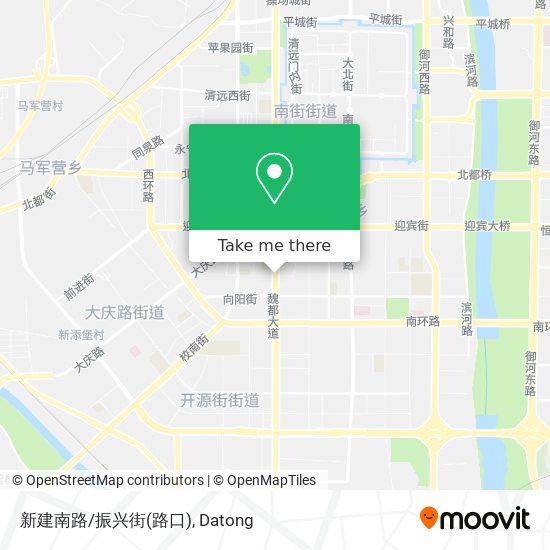 新建南路/振兴街(路口) map