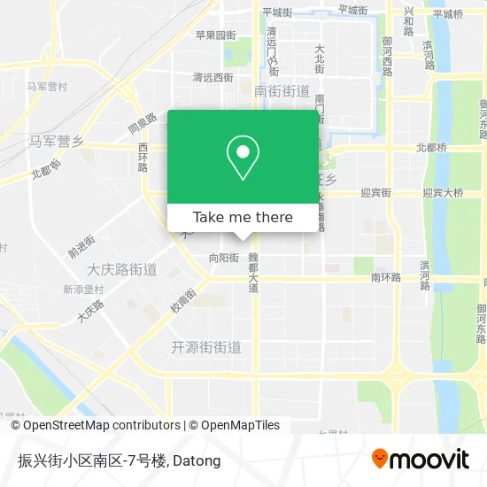 振兴街小区南区-7号楼 map