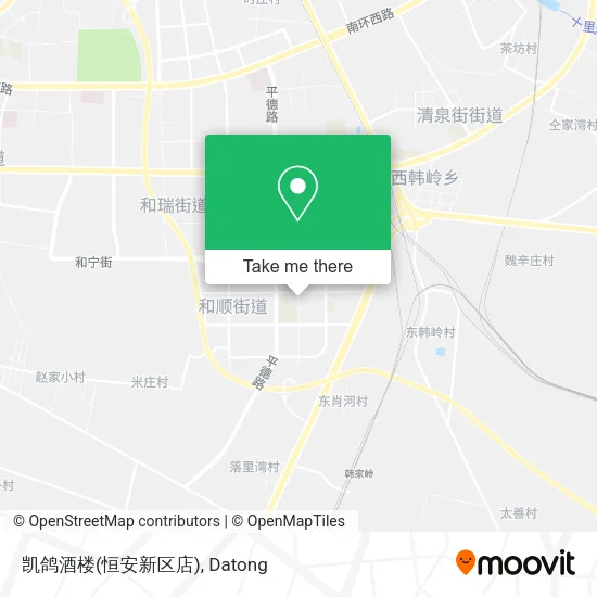 凯鸽酒楼(恒安新区店) map