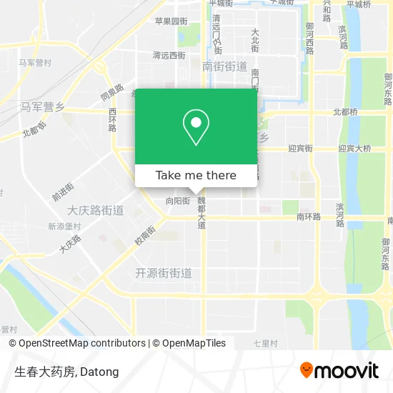 生春大药房 map