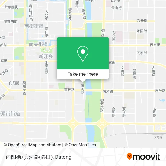 向阳街/滨河路(路口) map