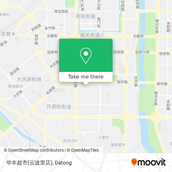 华丰超市(云波里店) map