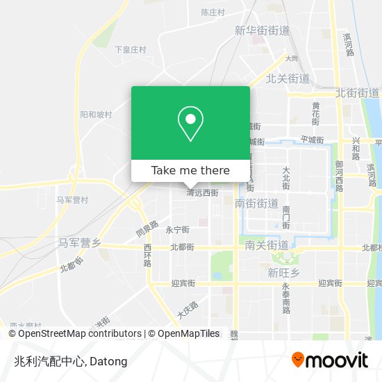 兆利汽配中心 map