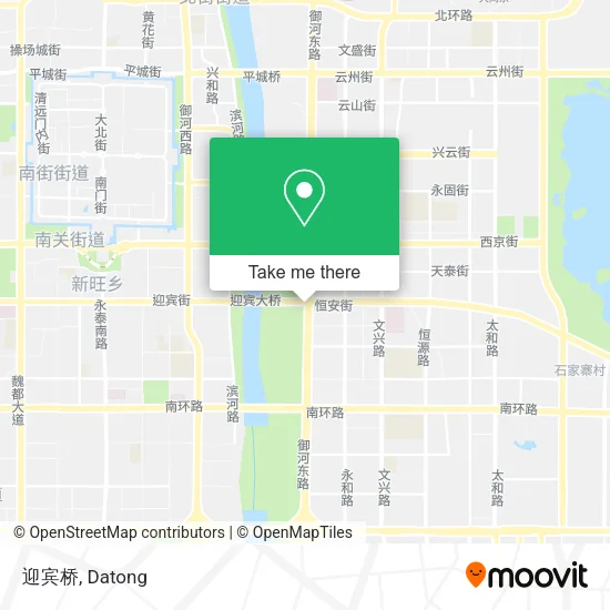 迎宾桥 map