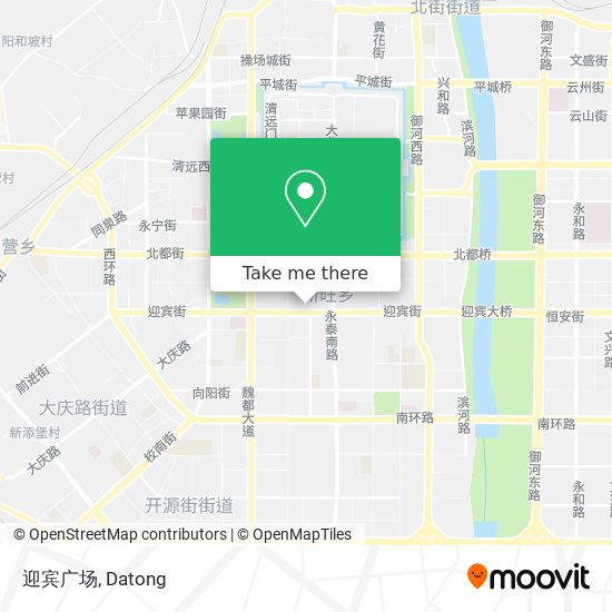 迎宾广场 map