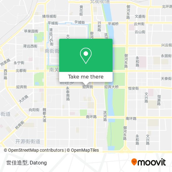 世佳造型 map