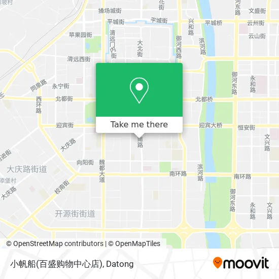 小帆船(百盛购物中心店) map
